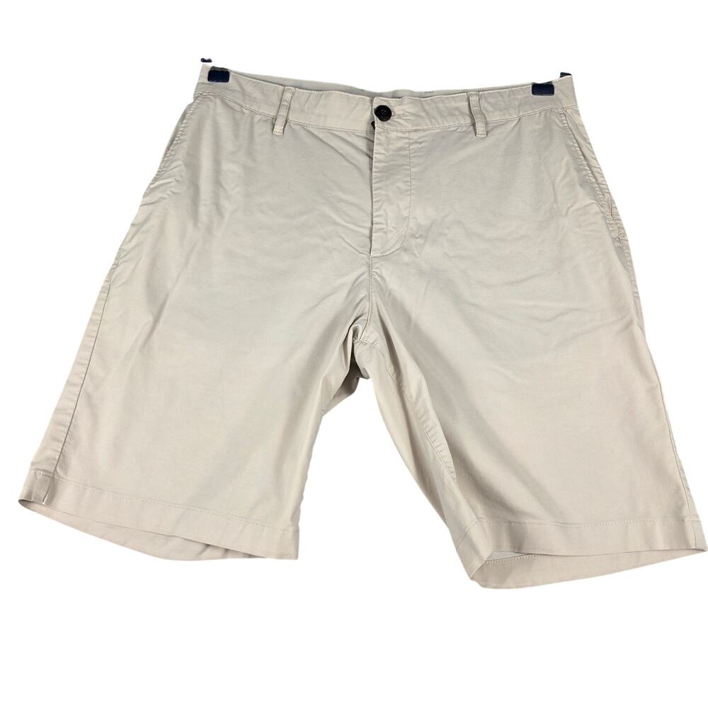 Mens Faherty Stretch All Day Khaki Chino Shorts